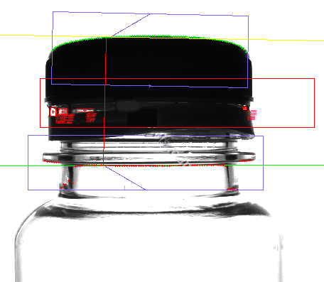 奶瓶液位、瓶盖缺陷的机器视觉检测应用(图3)