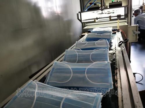 口罩外观缺陷视觉检测设备检测画面 口罩外观缺陷视觉检测设备检测画面