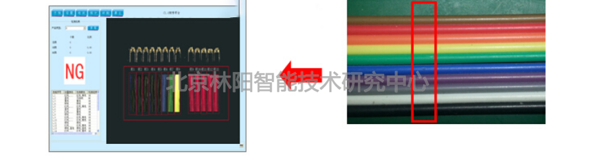 电子线颜色检测识别
