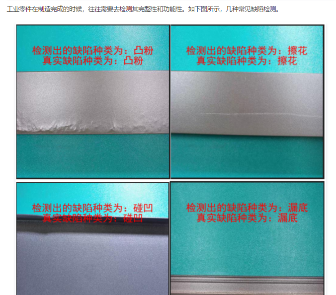 工业零件外观检测