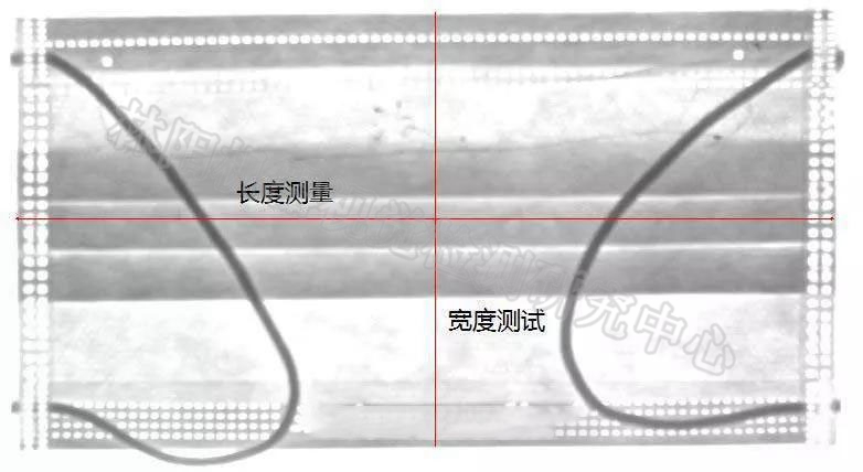 口罩耳带长度检测